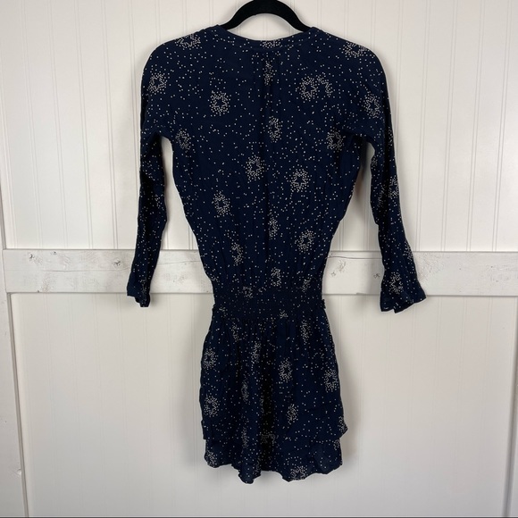RAILS Jasmine Navy Stella Star Print Mini Dress - Picture 7 of 9